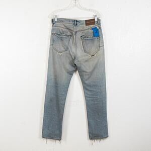 PURPLE Brand P011 Destroyed Repair Jeans Straight Leg size 30